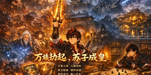 万族劫起，苏子成皇封面